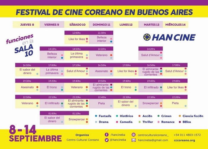 Han Cine 2016 Programación